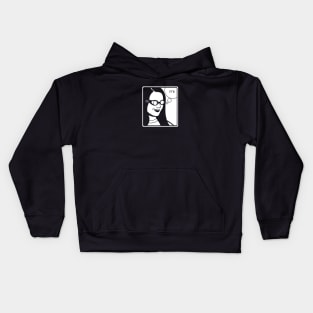 It's Wednesday my dudes for meme lovers negative space Kids Hoodie